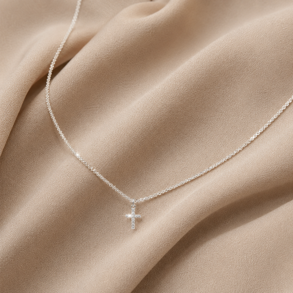 Pendentif Croix Signature Argent 925