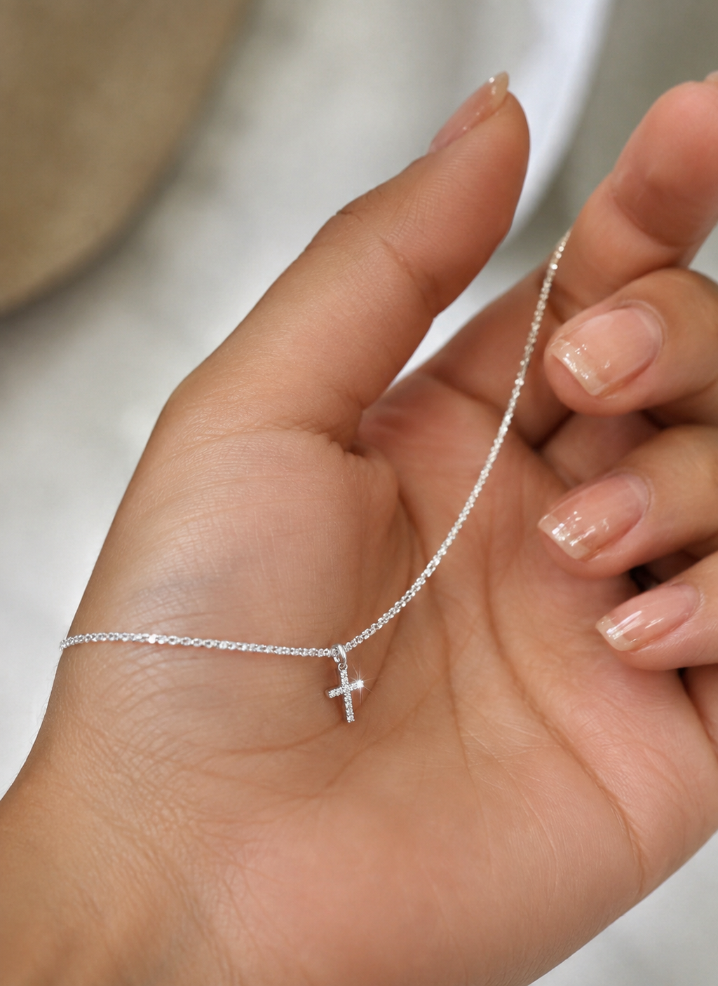 Pendentif Croix Signature Argent 925